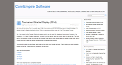 Desktop Screenshot of cornempire.net